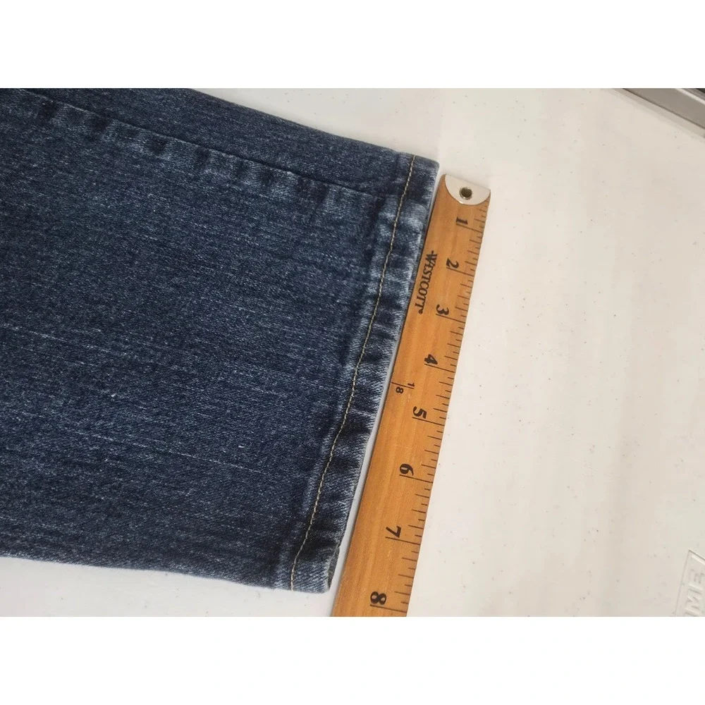 Wrangler Jeans‎ Mens 38x32 Blue Regular Fit Straight Leg Blue Denim